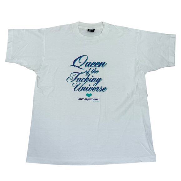 Vintage Screens Starts Best Made in USA Queen of the F'ing Universe XL Single - Picture 1 of 6